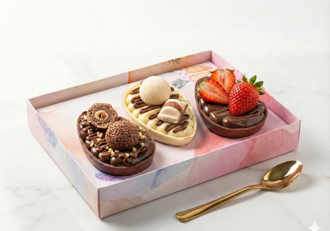 Trio de Ovos de Colher